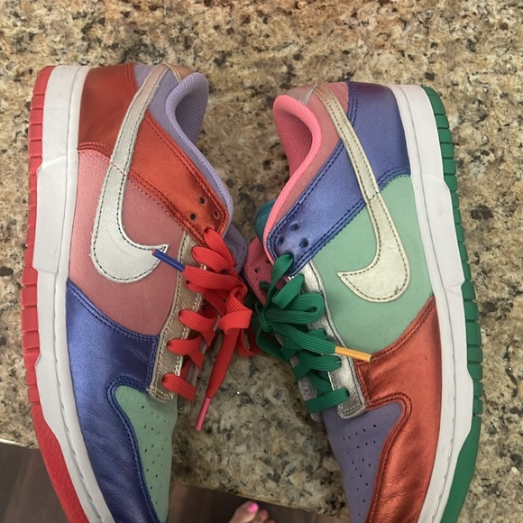 Nike dunk low sunset pulse worn two times like new - Picture 8 of 12